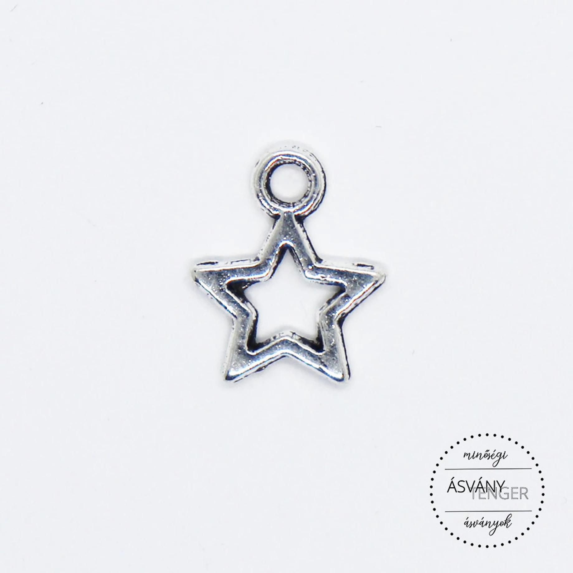Csillag mintás charm