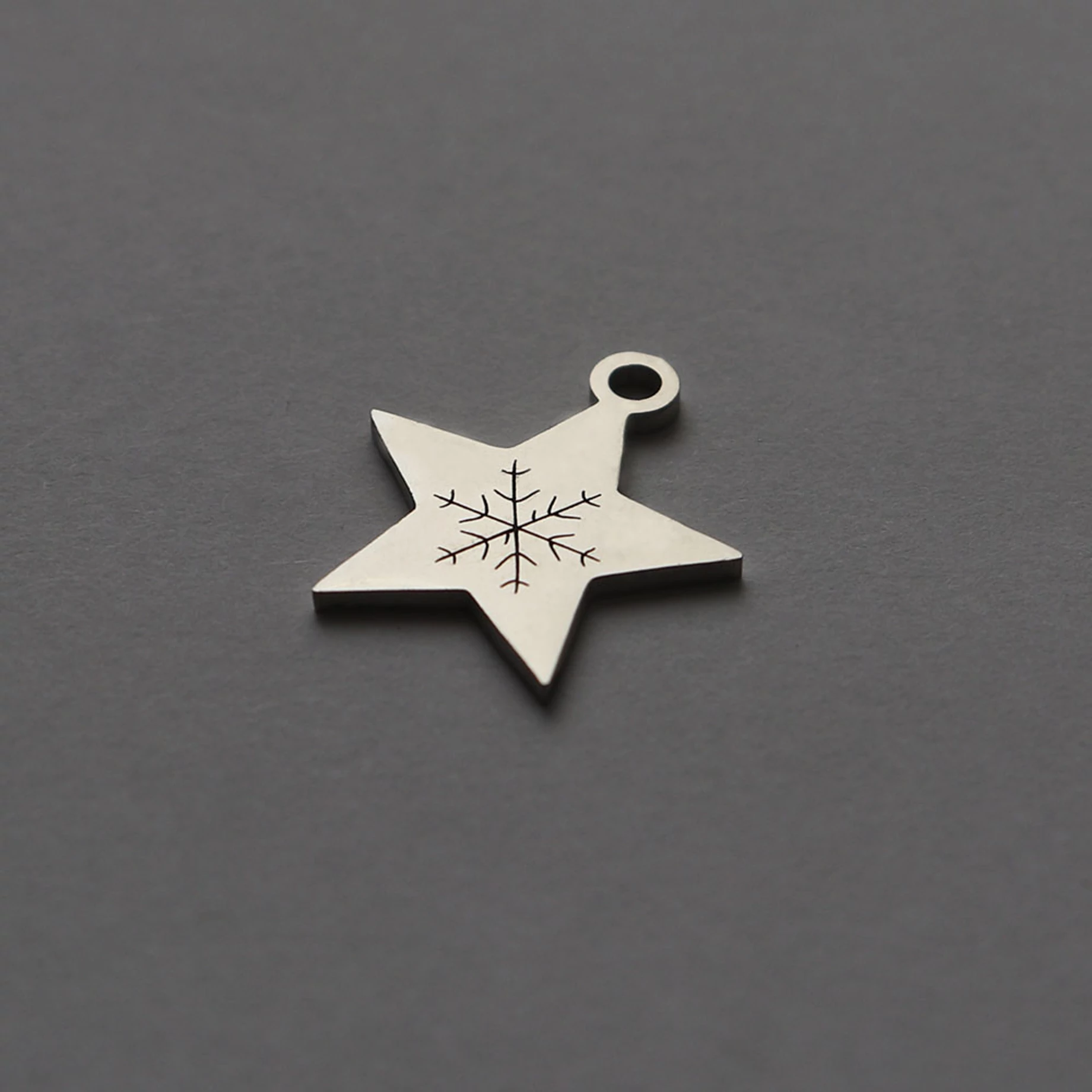 Csillag mintás charm