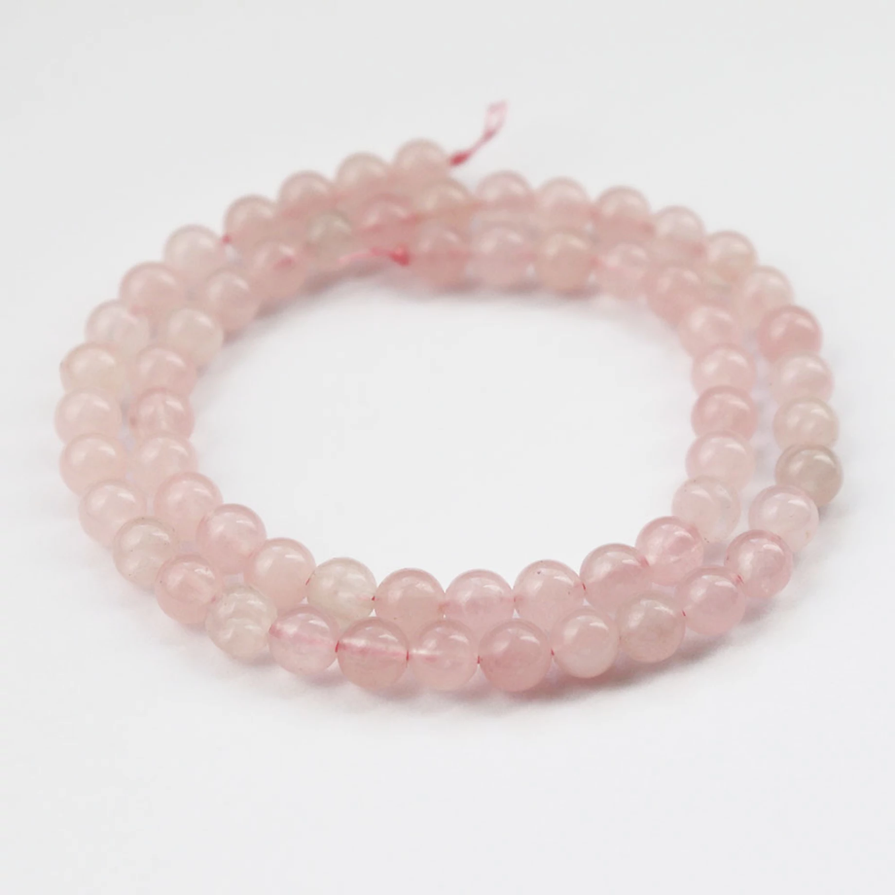 Rózsakvarc ásvány 6 mm