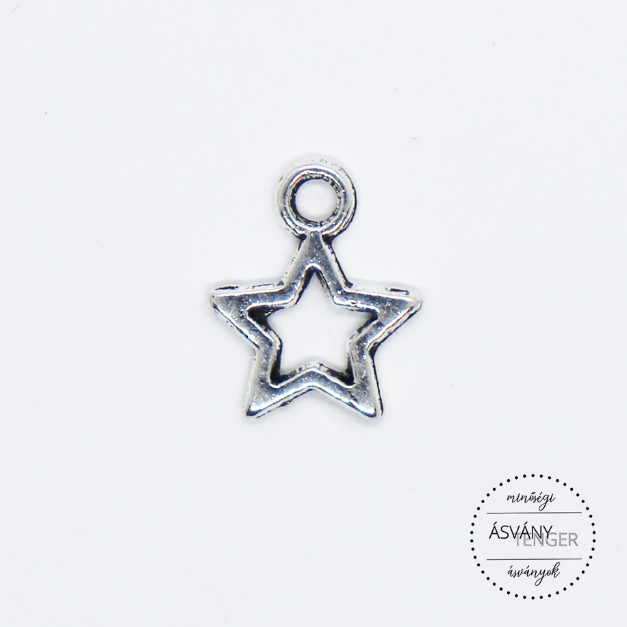 Csillag mintás charm
