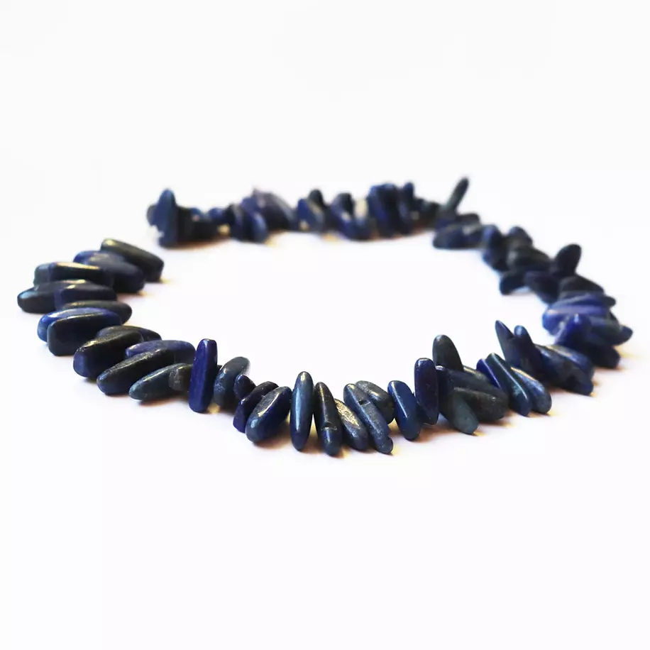 Lapisz Lazuli hosszú szemű gyöngy